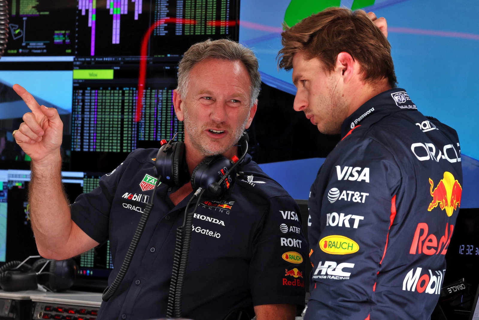 Christian Horner, Max Verstappen, Red Bull Racing