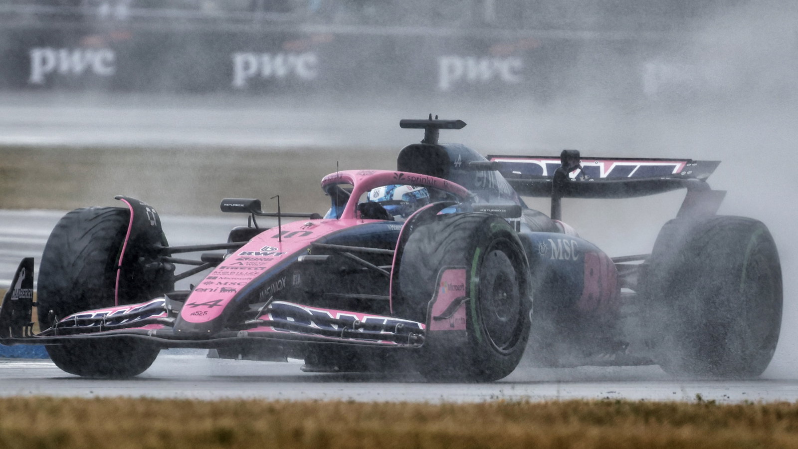 Alpine's 2025 challenger during last year's British Grand Prix
