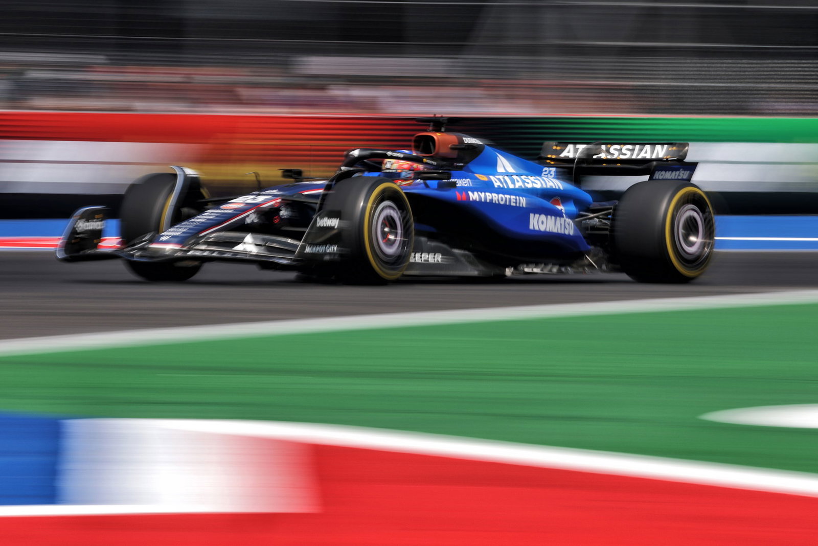 Alex Albon, Williams F1 team, 2025 Mexico GP