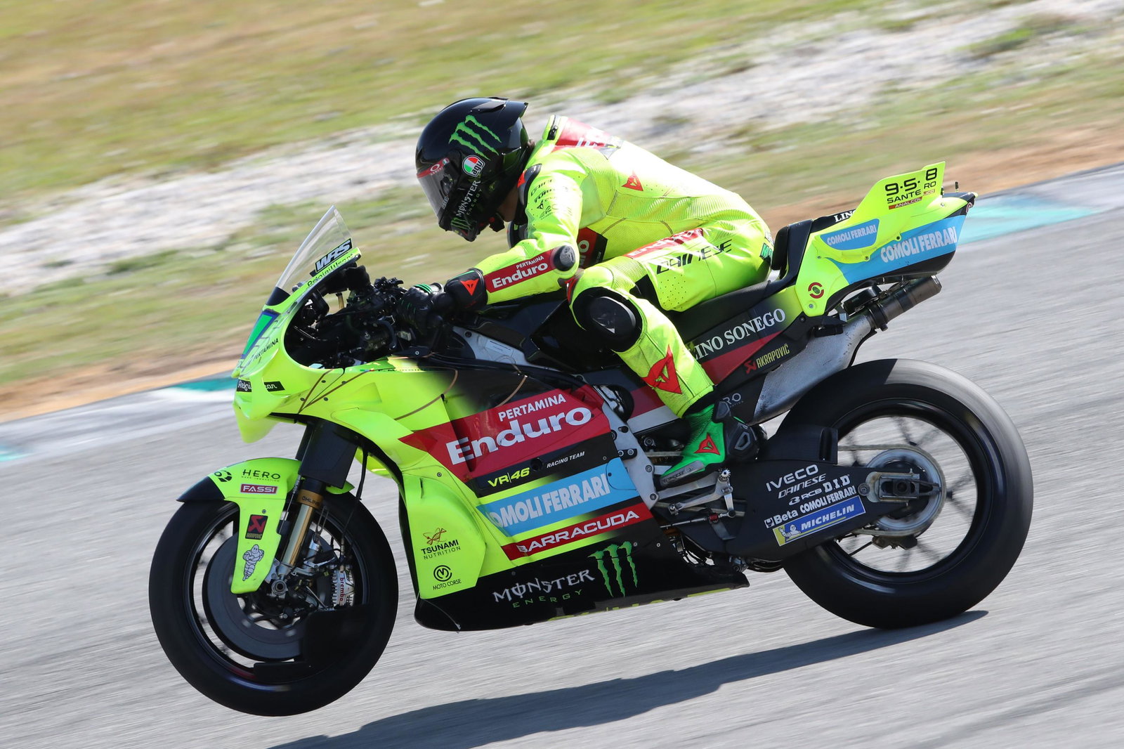 Franco Morbidelli, 2026 Sepang MotoGP Test (Gold&Goose).