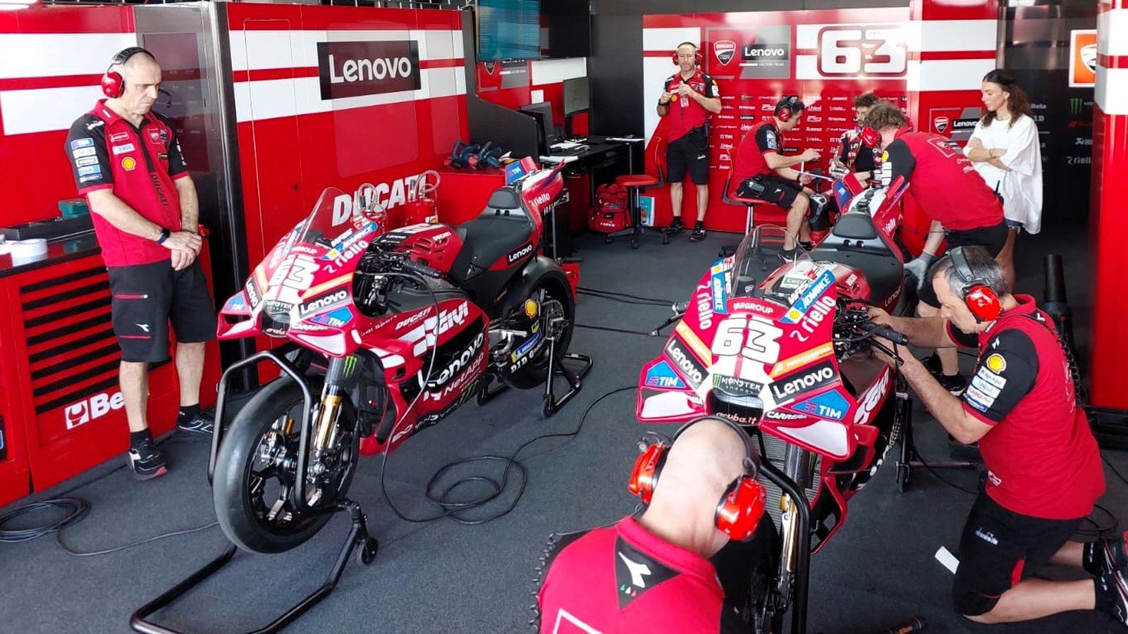Francesco Bagnaia's bikes, 2026 Buriram MotoGP test.