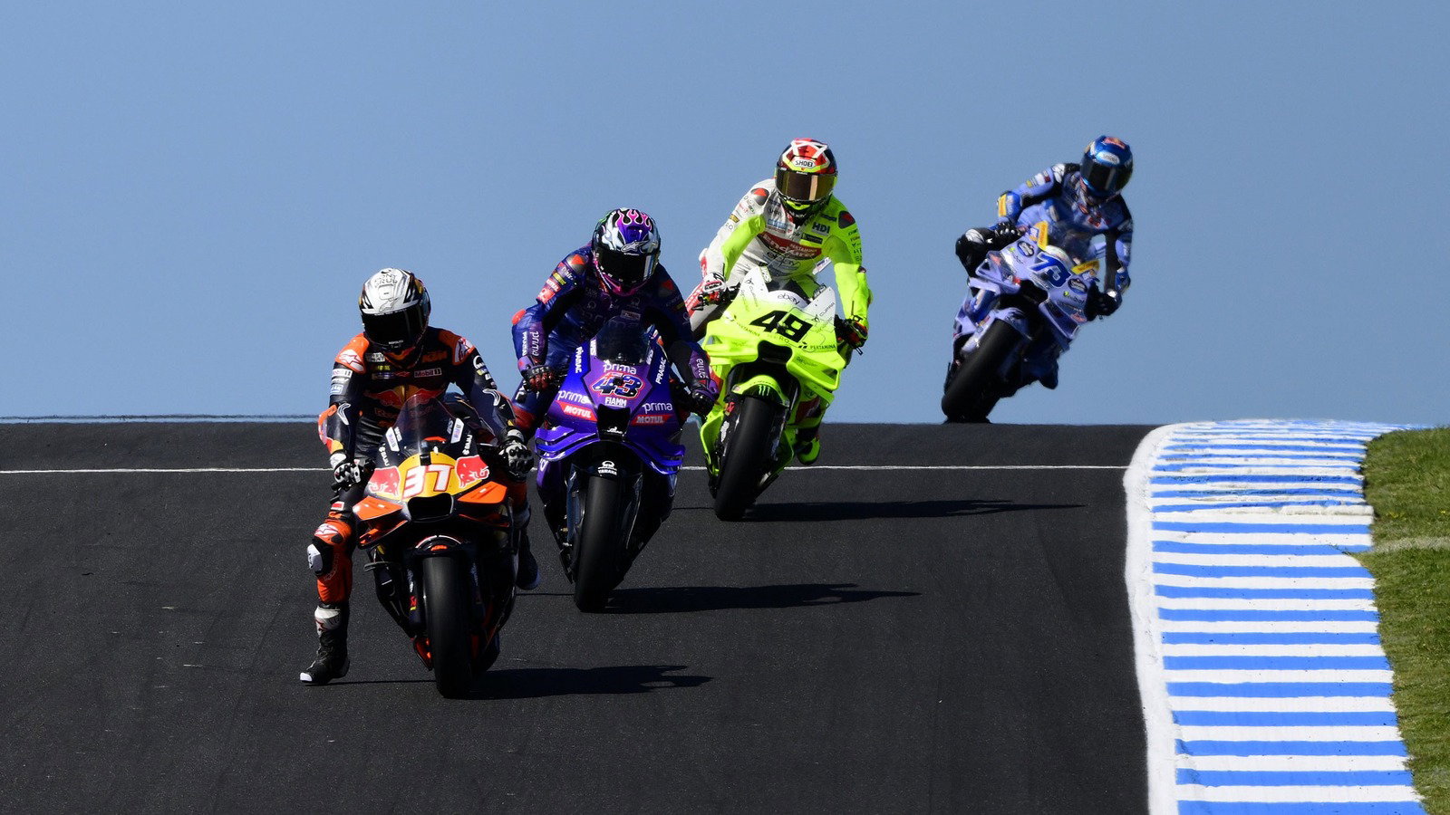 Pedro Acosta, Jack Miller, 2025 Australian MotoGP Sprint