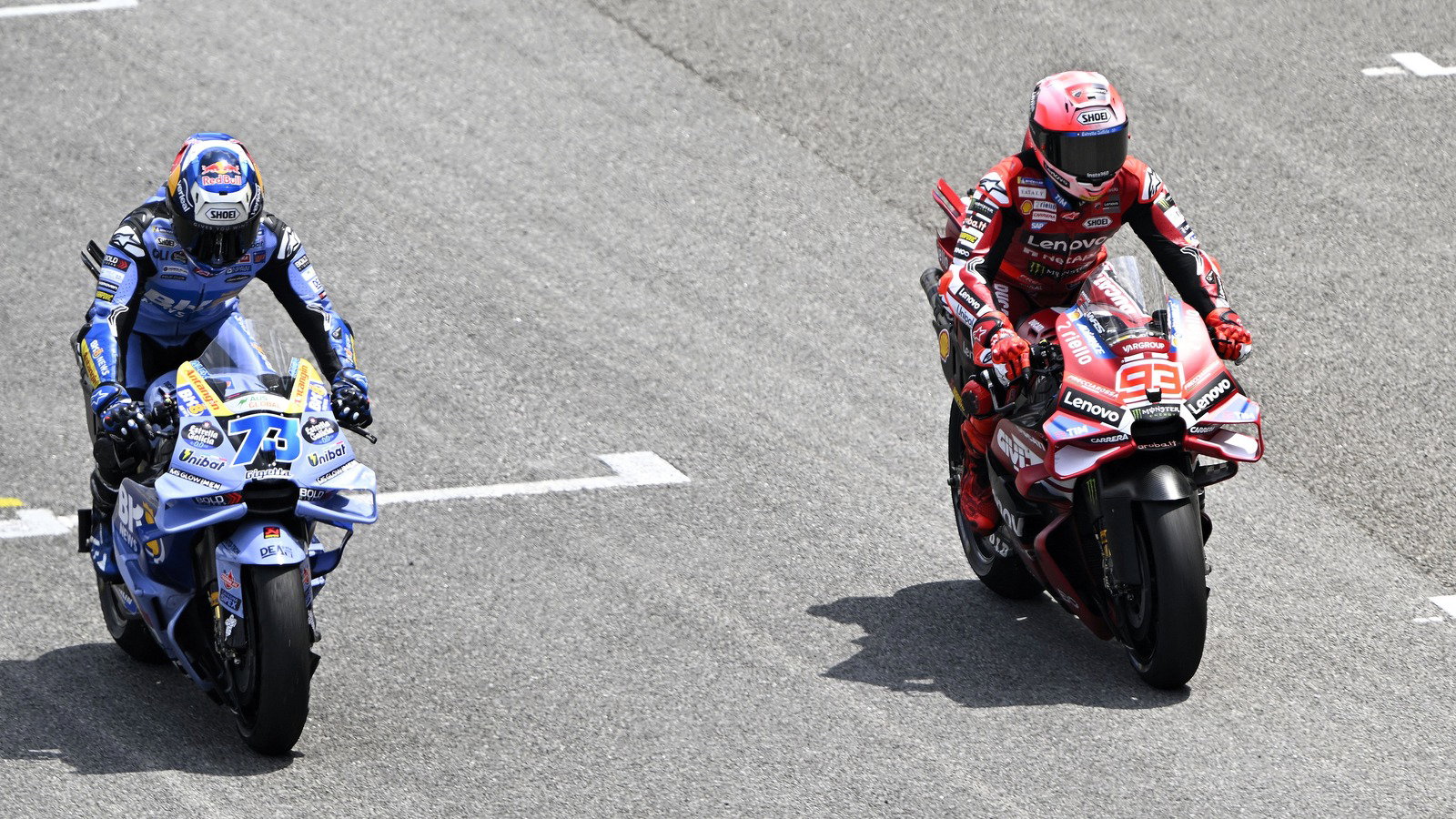 Alex Marquez, Marc Marquez, 2026 Sepang MotoGP Test (Gold&Goose).