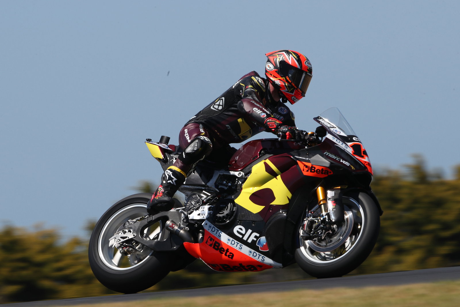 Sam Lowes, 2026 Phillip Island WorldSBK Test. Credit: Gold and Goose.
