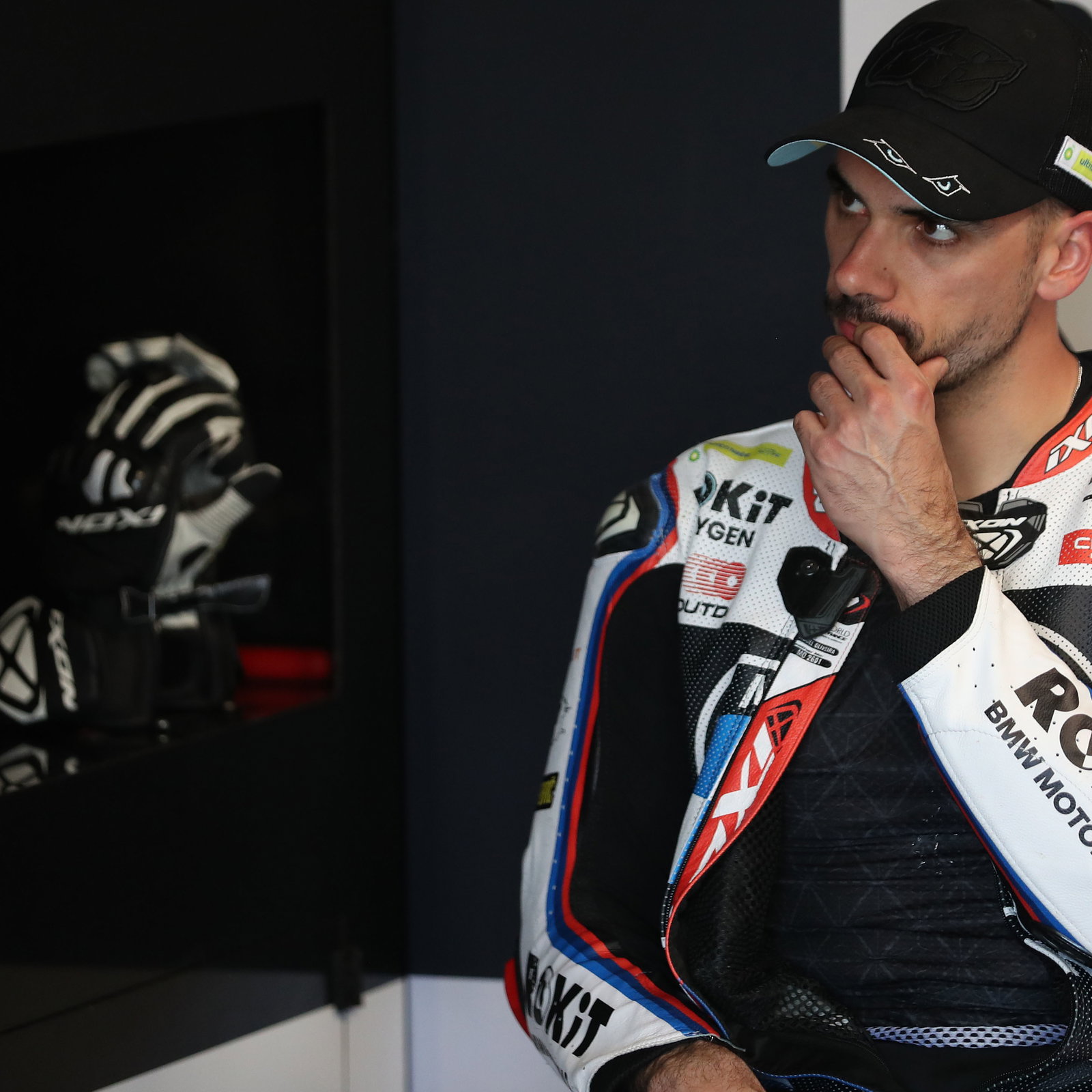 Miguel Oliveira, 2026 WorldSBK Phillip Island Test, pit box. Credit: Gold and Goose.