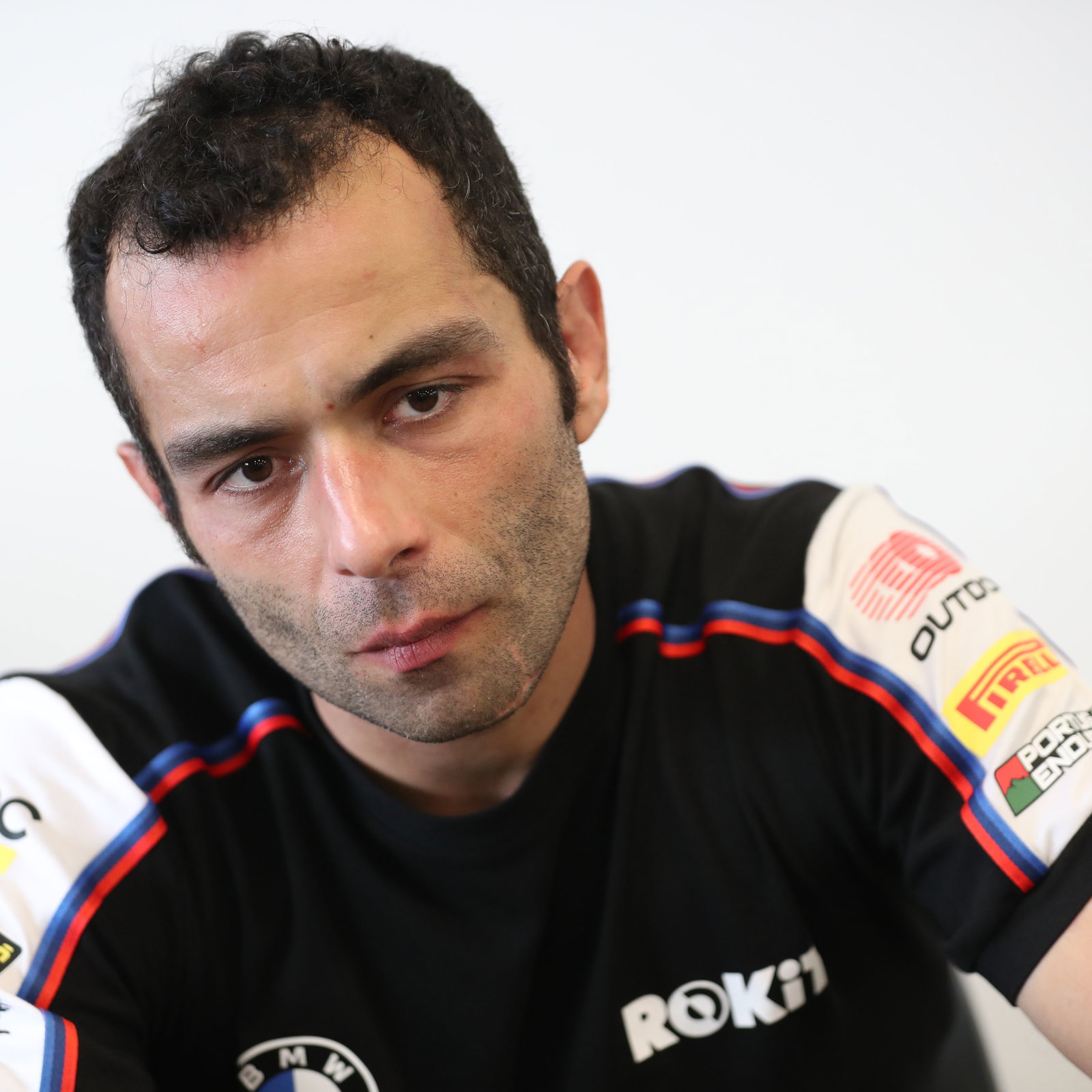 Danilo Petrucci speaks to the media at 2026 Phillip Island WorldSBK Test. Credit: Gold and Goose.