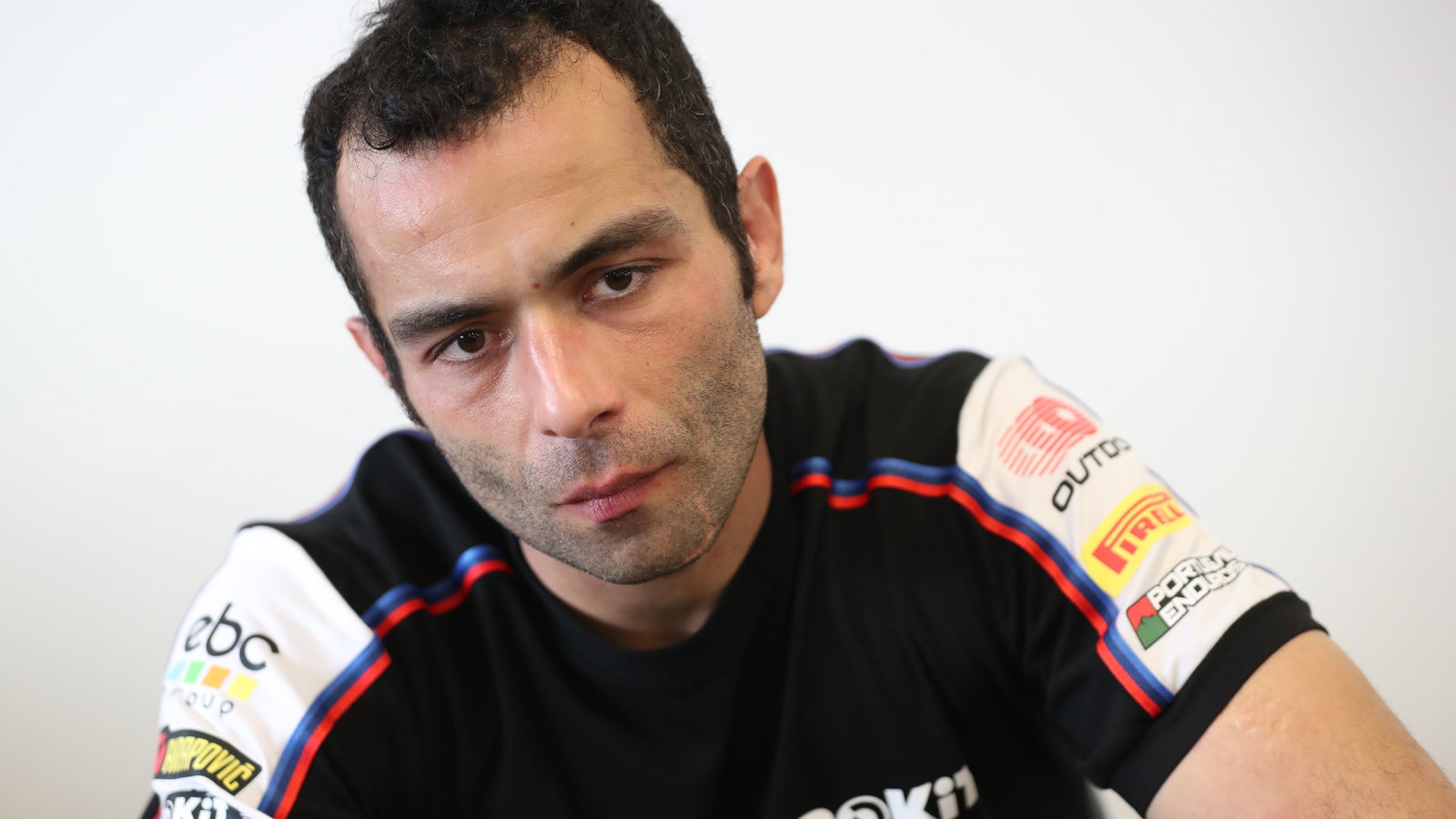 Danilo Petrucci speaks to the media at 2026 Phillip Island WorldSBK Test. Credit: Gold and Goose.
