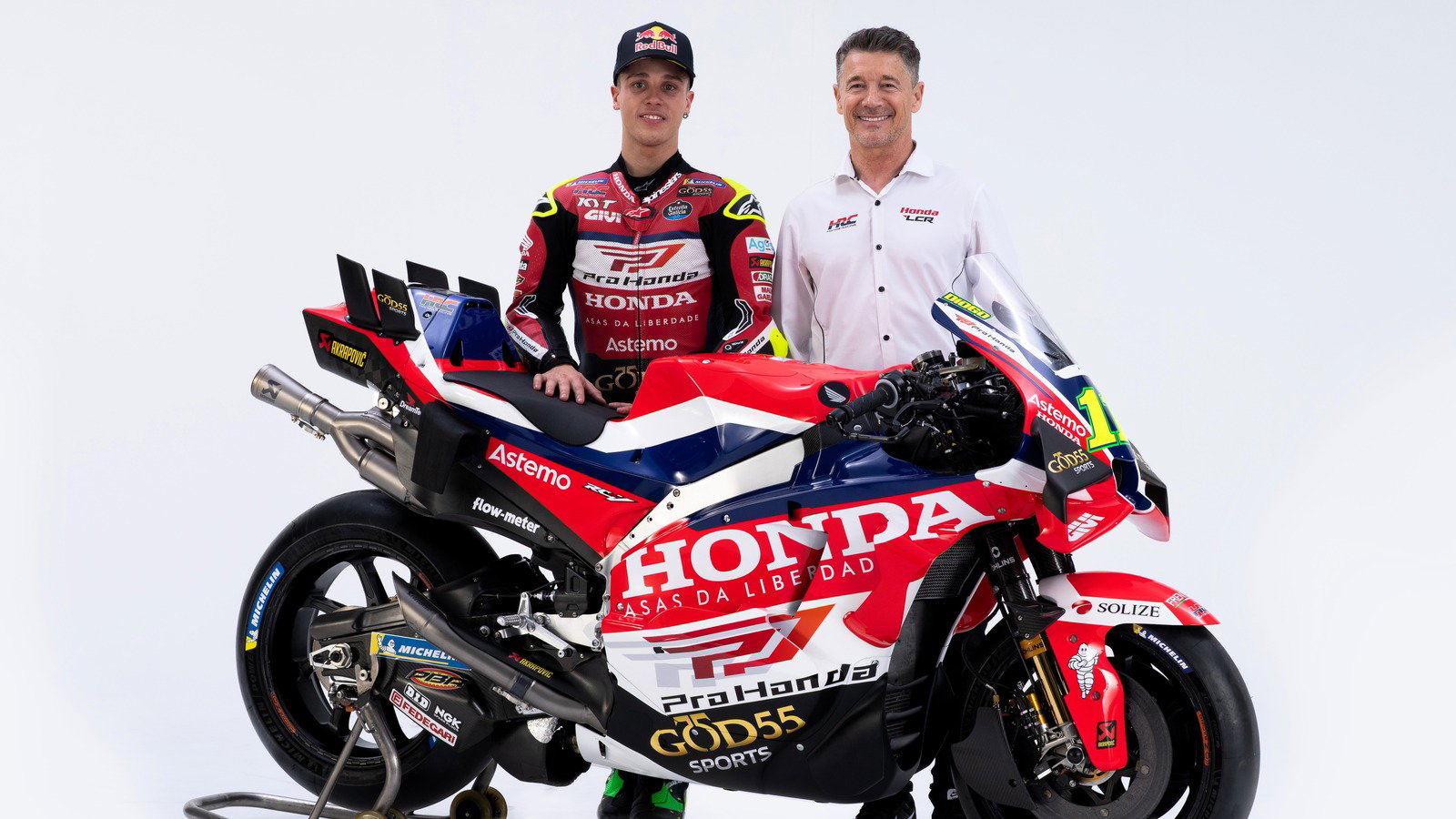 Diogo Moreira's 2026 Pro Honda LCR MotoGP livery.