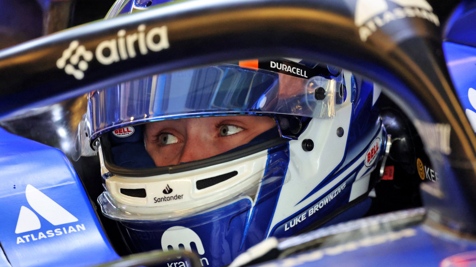 Luke Browning is Williams' F1 reserve driver 