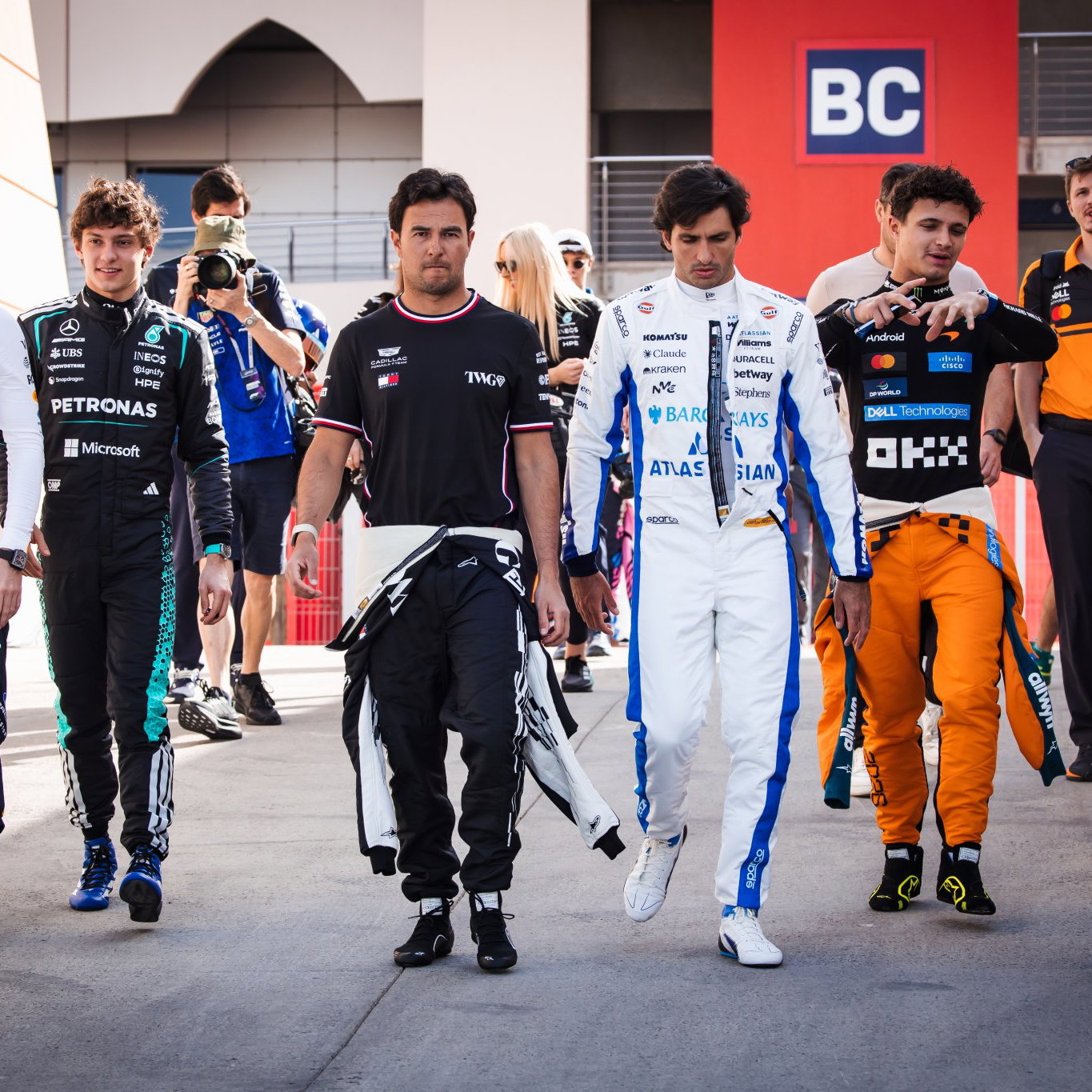 Eight F1 drivers have zero penalty points to their name