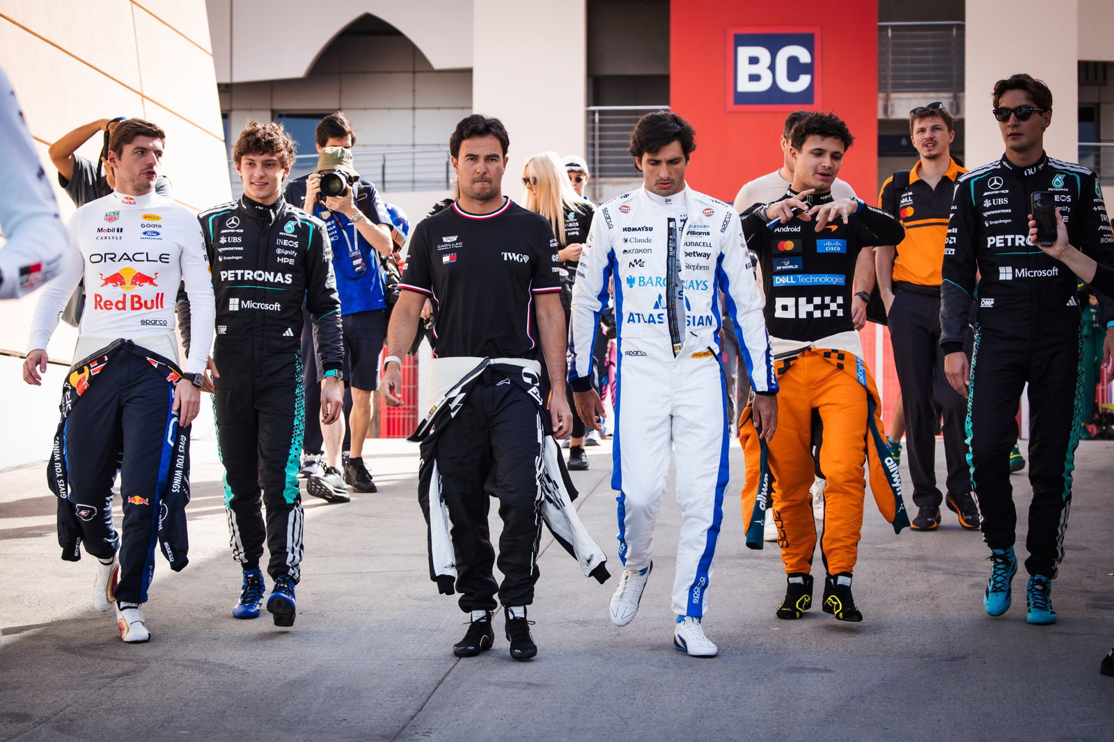 Eight F1 drivers have zero penalty points to their name