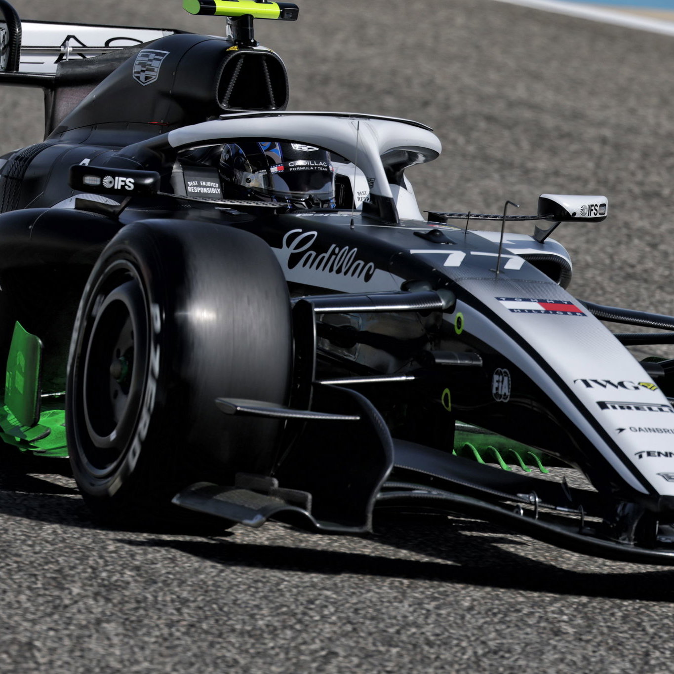 Valtteri Bottas, Cadillac F1 team, 2026 Bahrain test