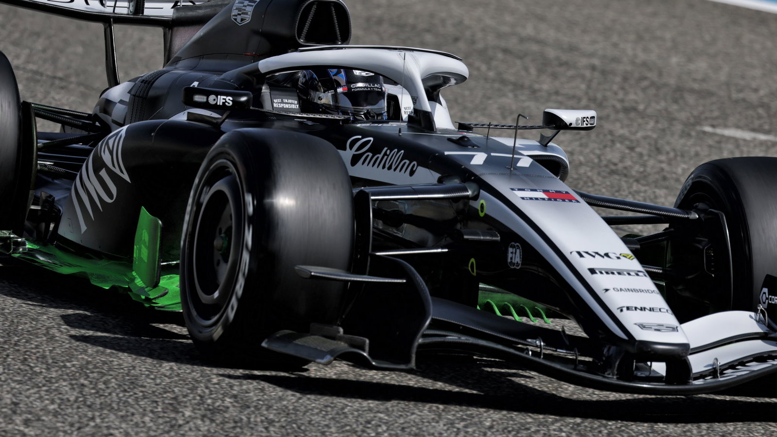 Valtteri Bottas, Cadillac F1 team, 2026 Bahrain test