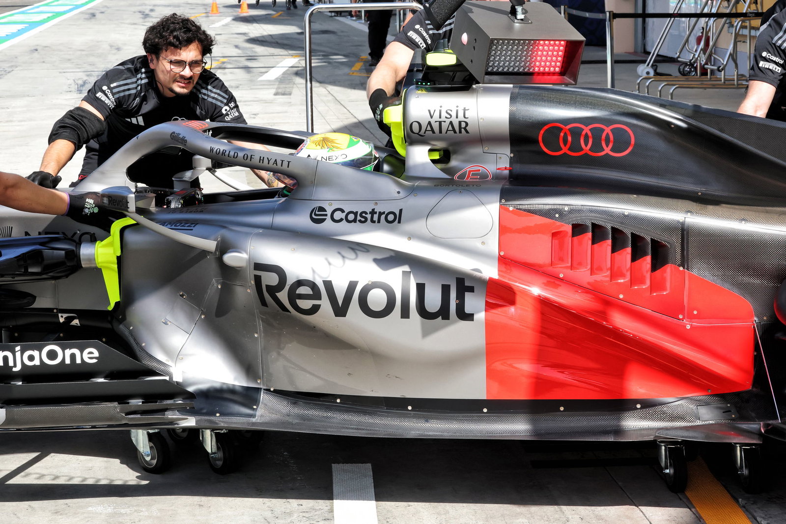 Audi's striking new sidepod concept