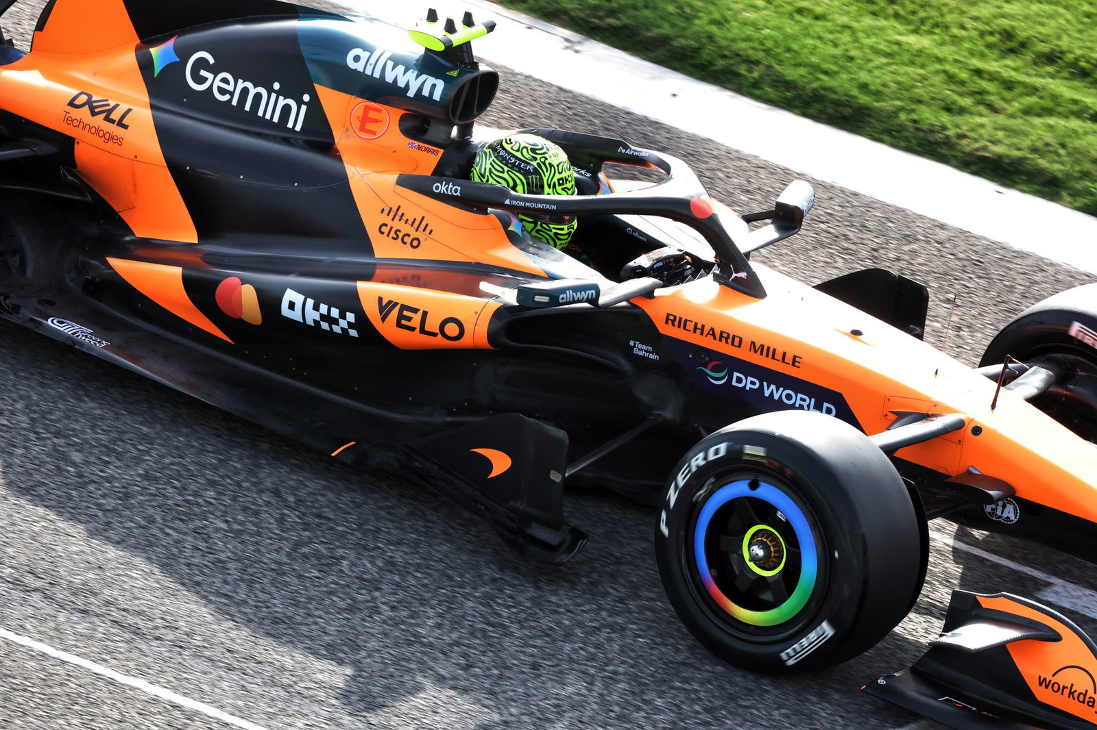 Lando Norris, McLaren Racing, 2026 Bahrain F1 test