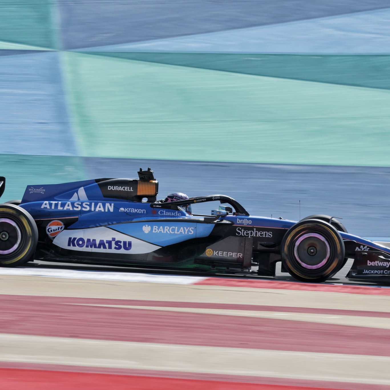 Alex Albon, Williams Racing, 2026 Bahrain F1 test