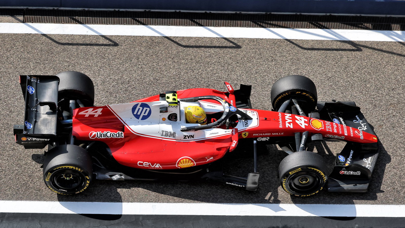 Lewis Hamilton, Ferrari, 2026 Bahrain F1 test