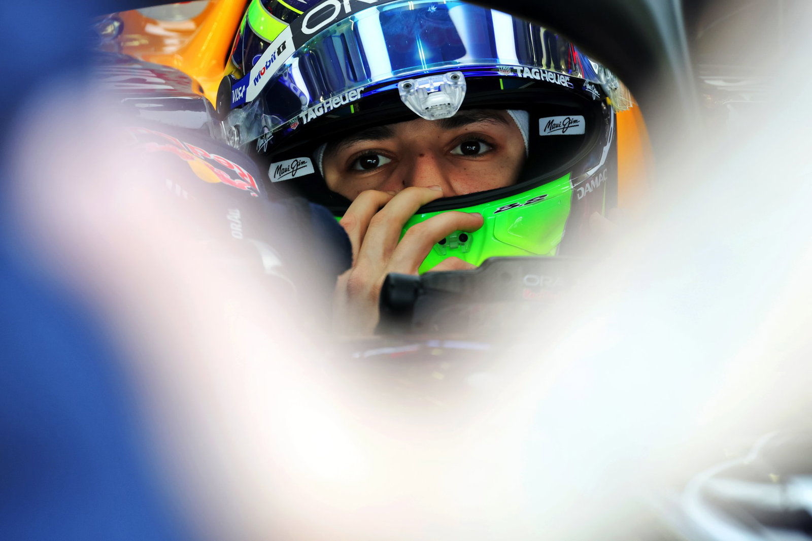 Isack Hadjar, Red Bull Racing, 2026 Bahrain test