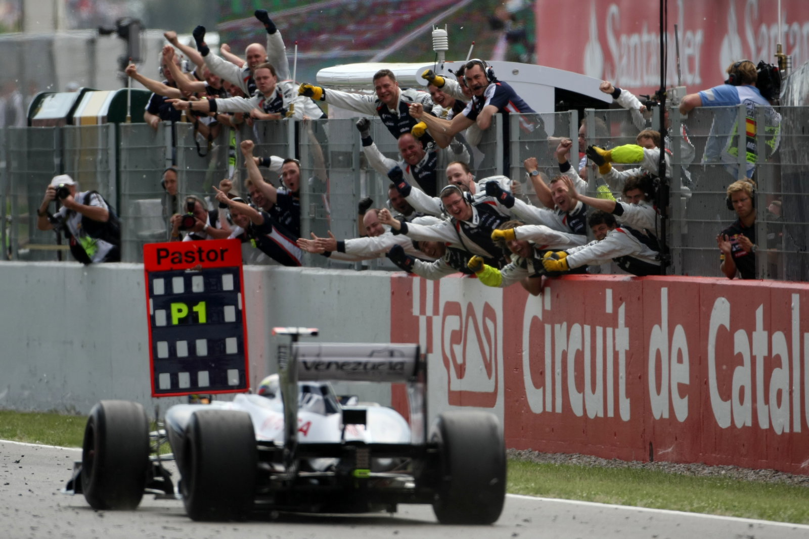 Pastor Maldonado, Williams F1 team, 2012 Spanish GP