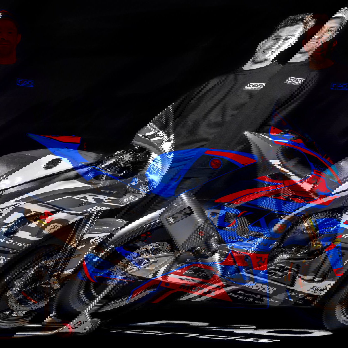 Josh Brookes and Lee Jackson with 2026 DAO Racing Honda. Credit: DAO Racing.