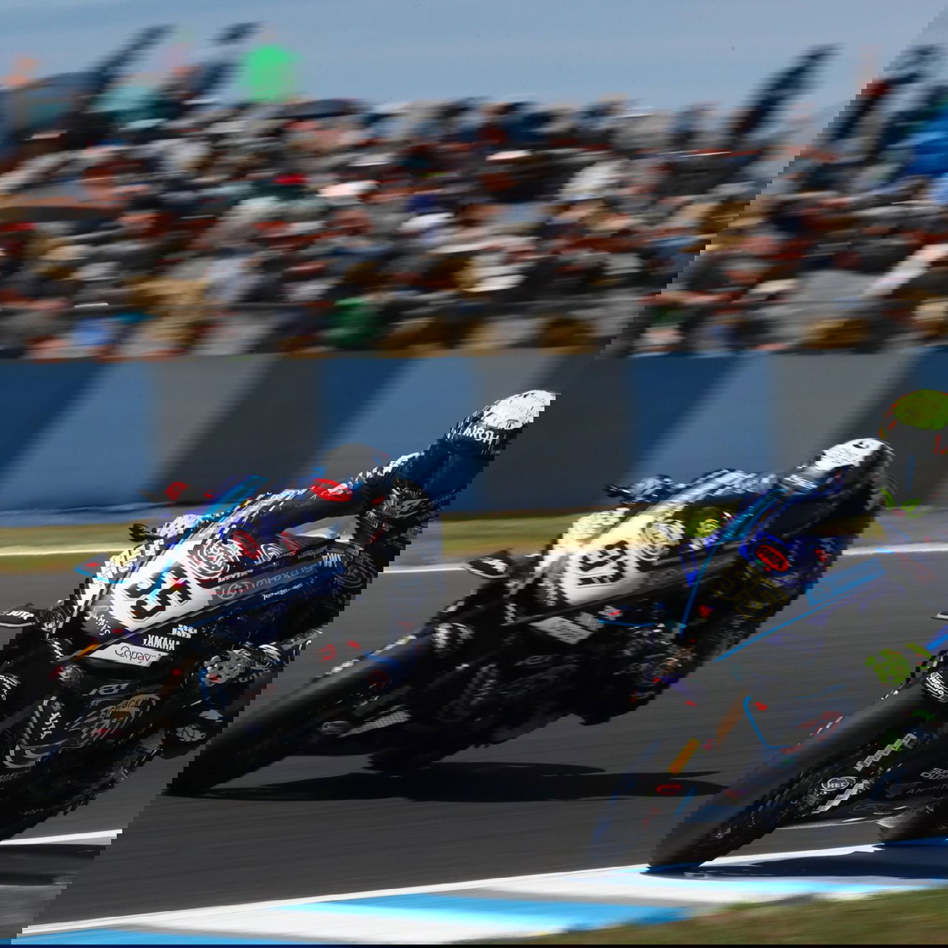 Xavi Vierge, Andrea Locatelli, 2026 Australian WorldSBK. Credit: Gold and Goose.