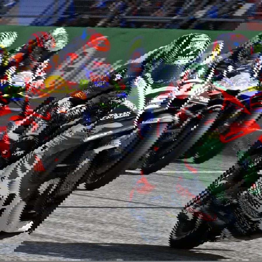 Johann Zarco, start, 2026 Thai MotoGP.