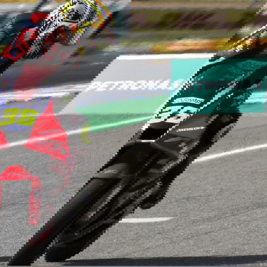 Joan Mir retires, 2026 Thai MotoGP.