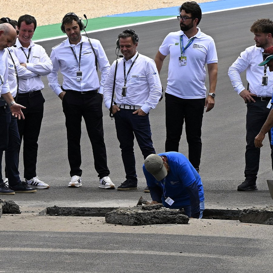 Sinkhole, 2026 Brazilian MotoGP Sprint.
