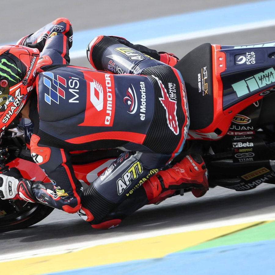 Angel Piqueras, 2026 Brazilian Moto2 Grand Prix.