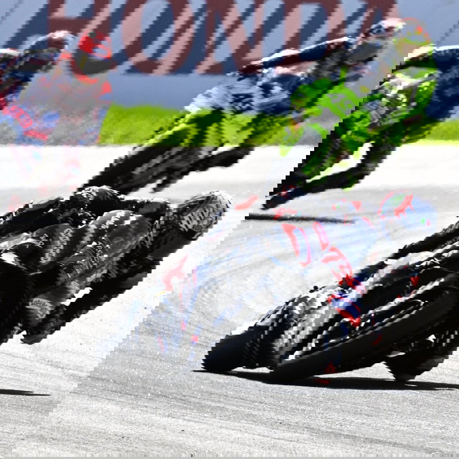 Marco Bezzecchi leads 2026 Brazilian MotoGP.