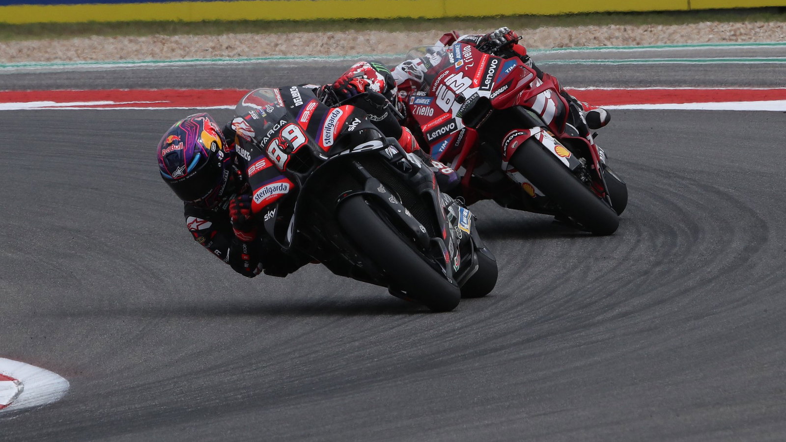 Jorge Martin, Francesco Bagnaia, 2026 US MotoGP.