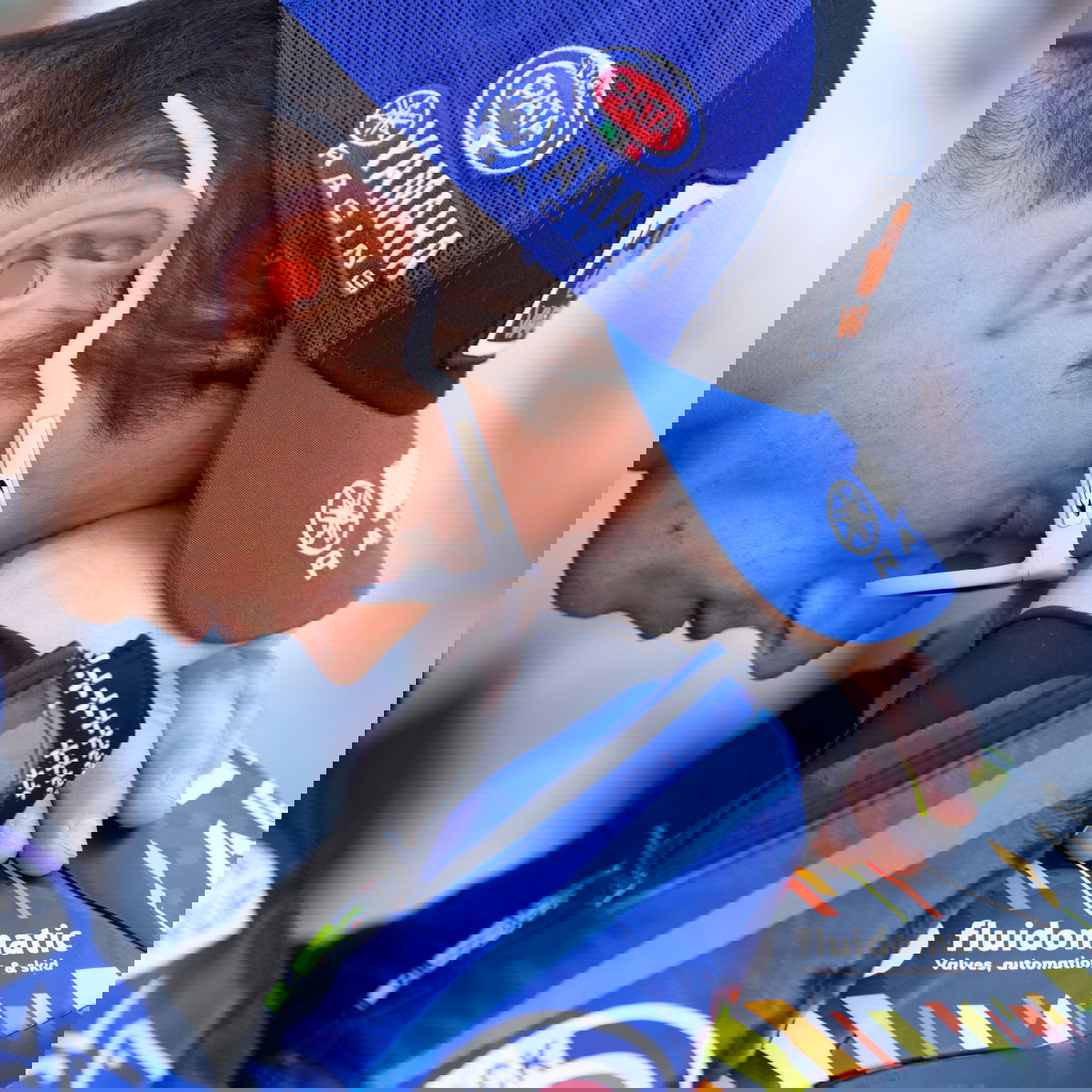 Andrea Locatelli, 2026 Portuguese WorldSBK, grid. Credit: Gold and Goose.