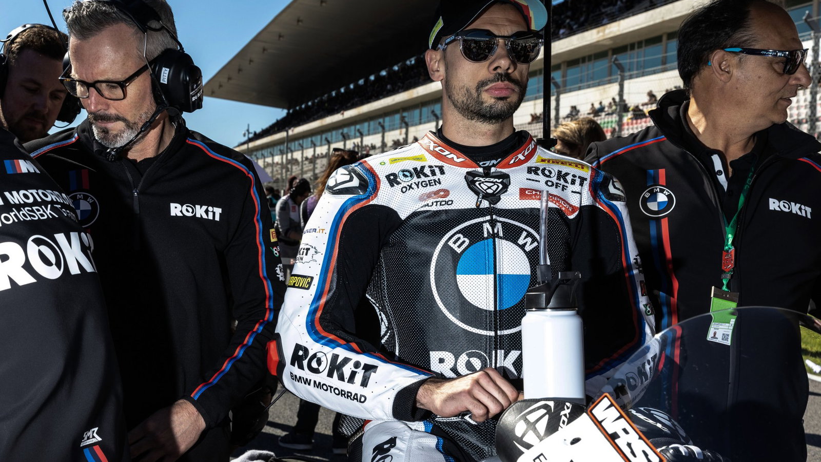 Miguel Oliveira, 2026 Portuguese WorldSBK, grid. Credit: Gold and Goose.