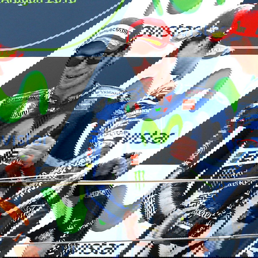 Dani Pedrosa, Valentino Rossi, Jorge Lorenzo, 2015 Aragon MotoGP.