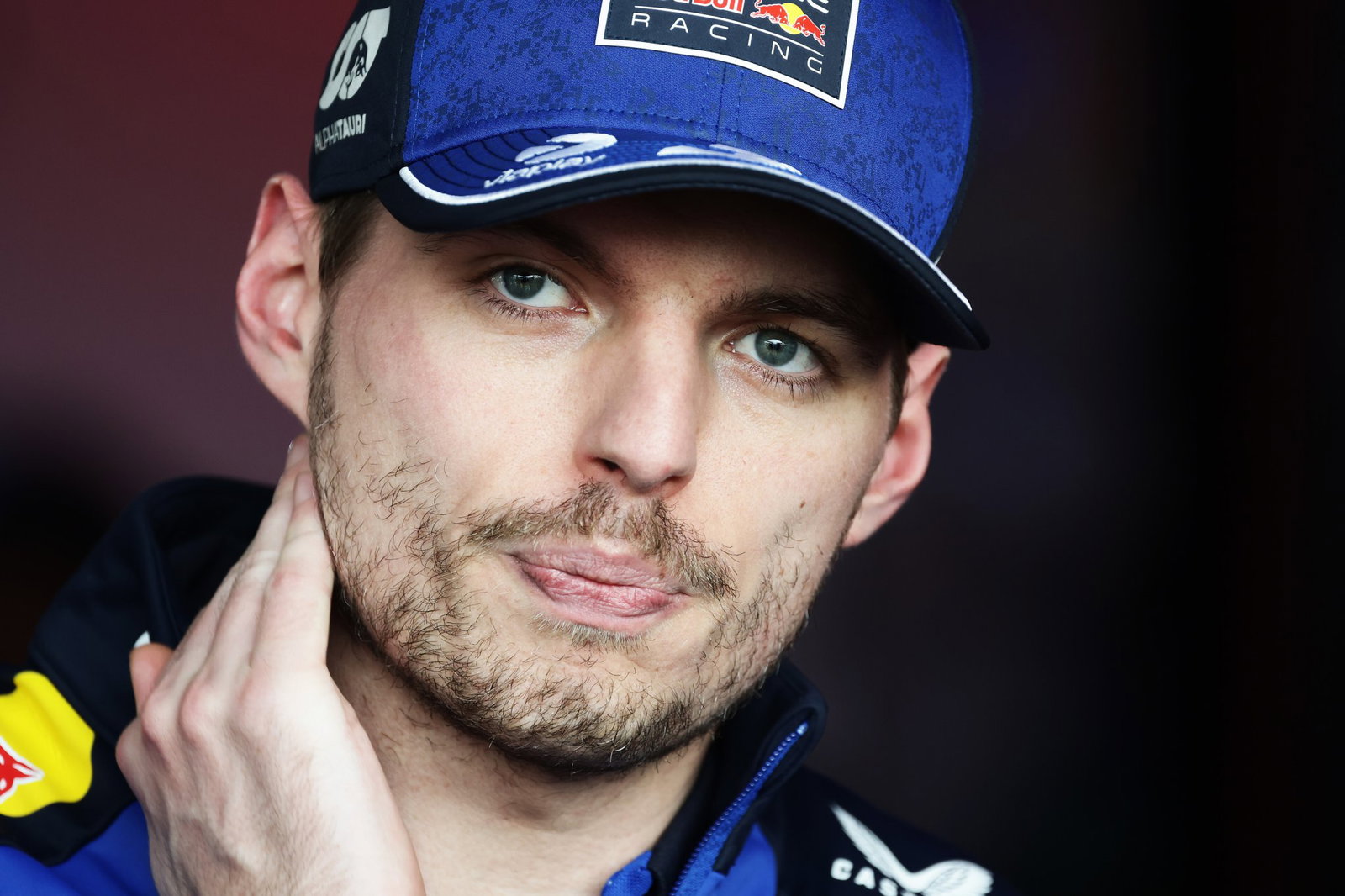 Verstappen endured another frustrating afternoon in his Red Bull