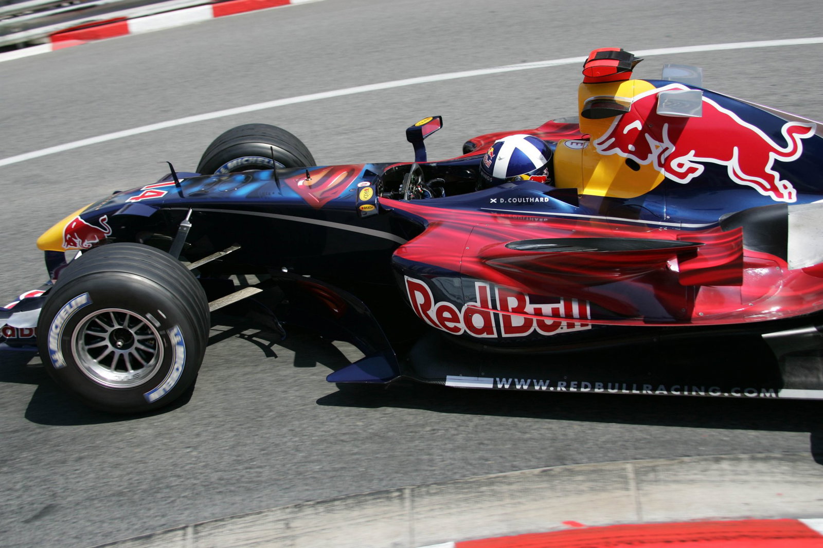 Red Bull's Superman-inspired livery 