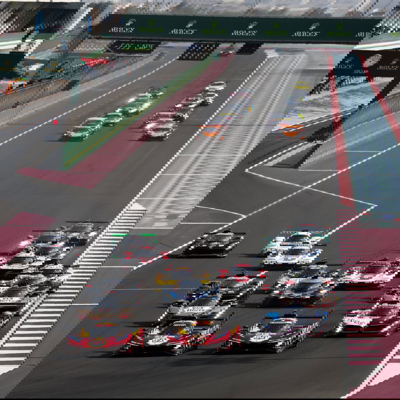 The start of last year's WEC round in Qatar