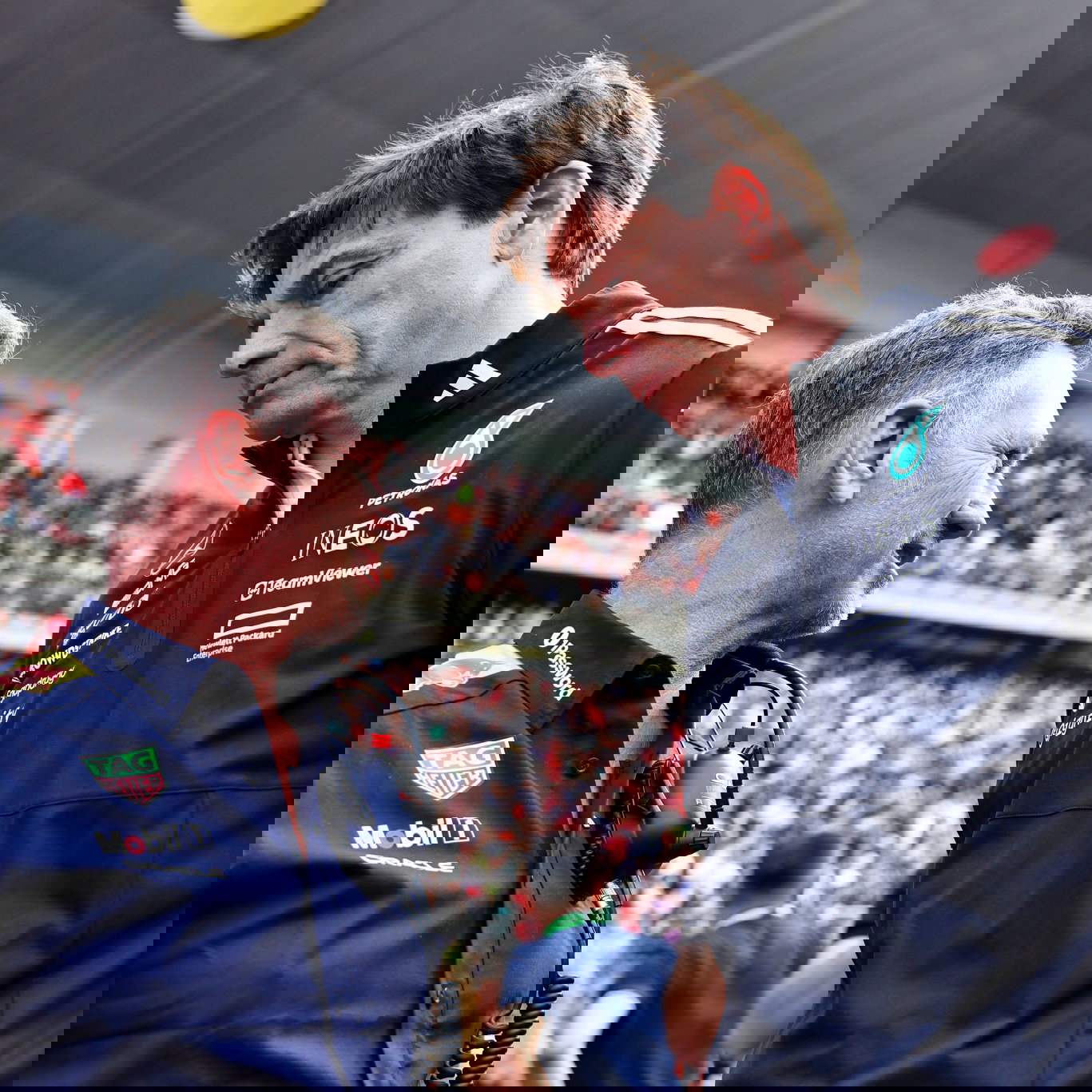 Christian Horner, Toto Wolff, 2025 Chinese GP