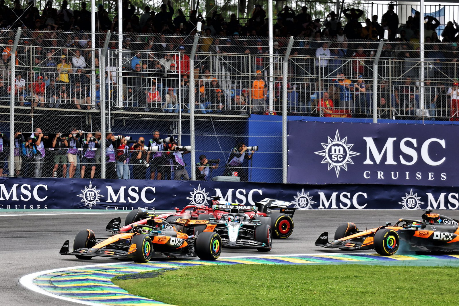 Piastri's penalty for knocking Antonelli into Leclerc was controversial 
