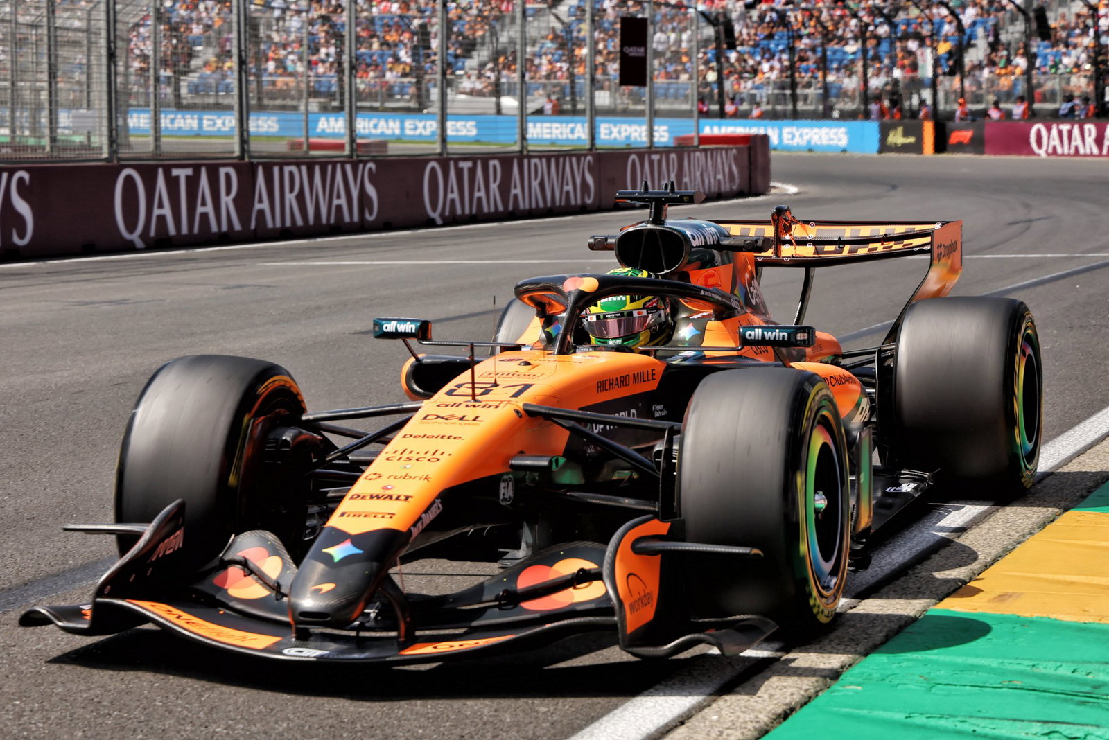 Oscar Piastri finished day one of F1 2026 in first place