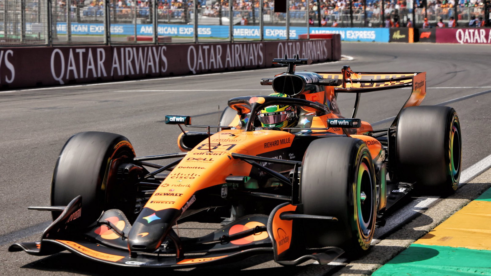 Oscar Piastri finished day one of F1 2026 in first place