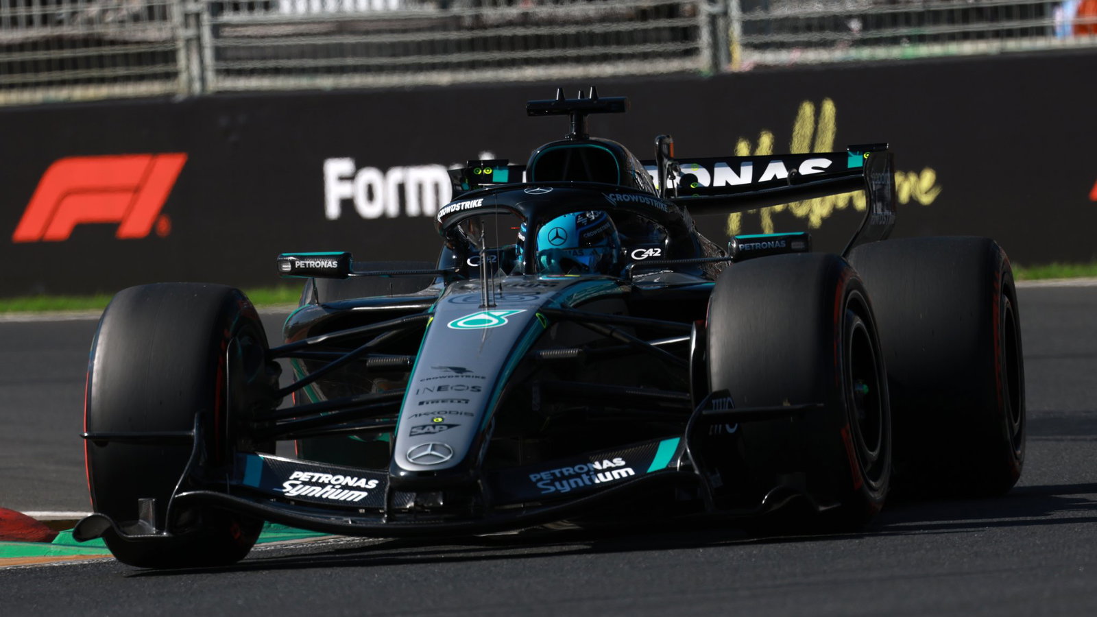George Russell is the bookies' favourite for the F1 title