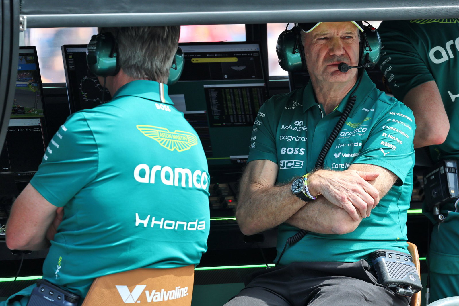 Newey has not been at a race since Australia 