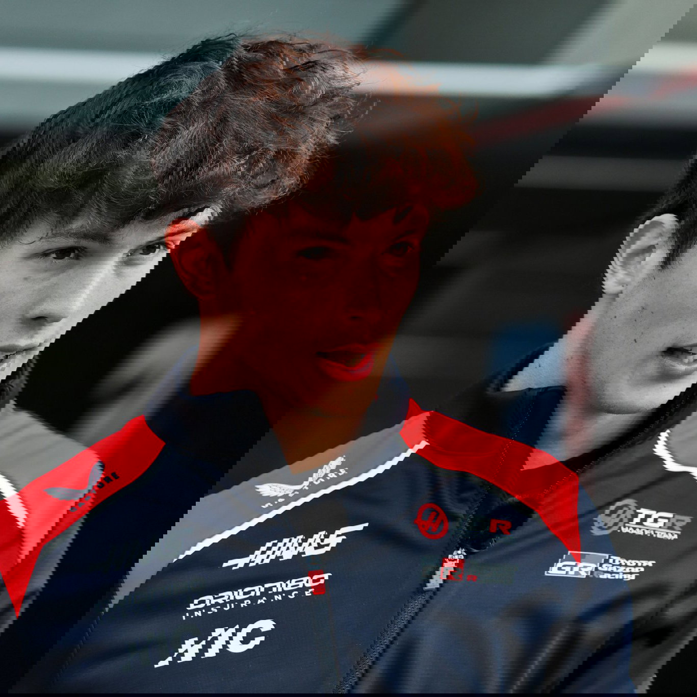 Bearman avoided serious injury in the scary crash 