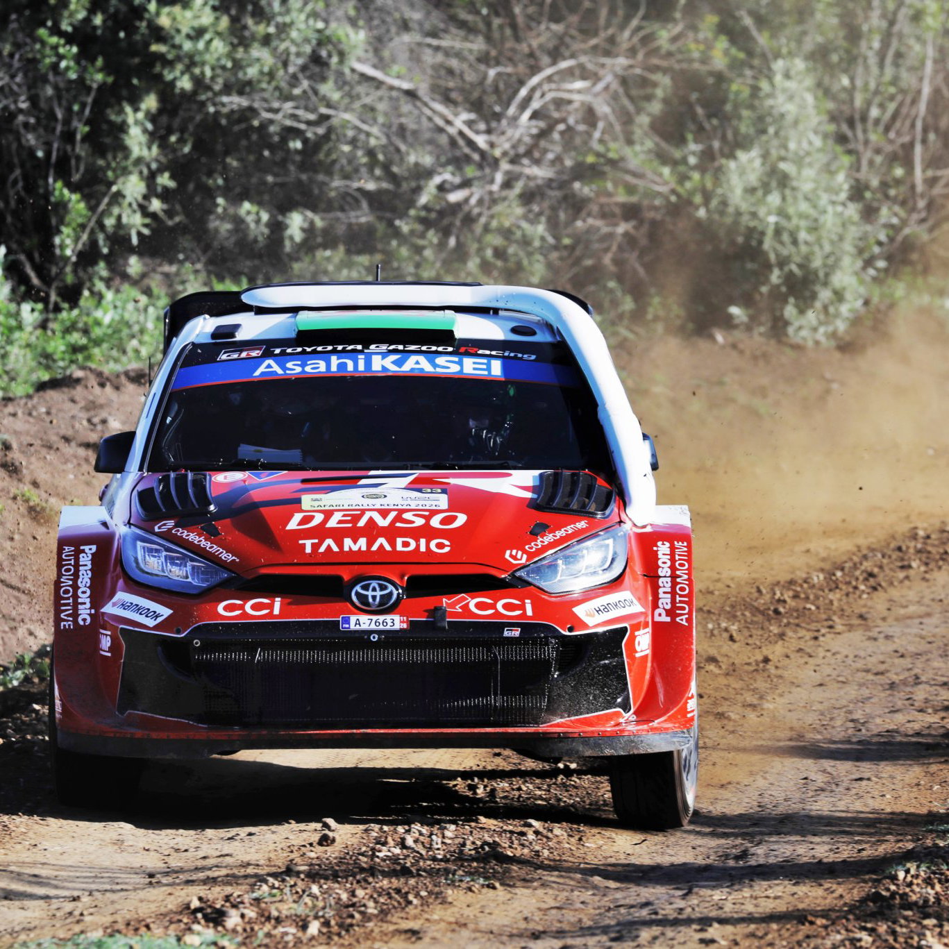 Elfyn Evans leads the WRC in 2026