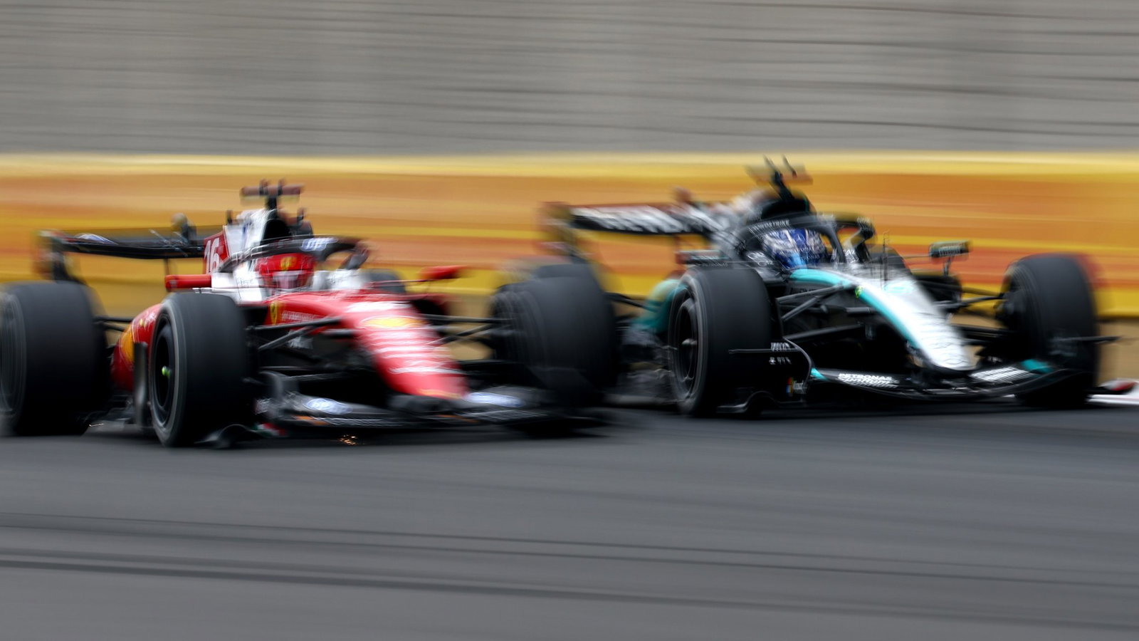 Ferrari has been a thorn in Mercedes' side early in races this year