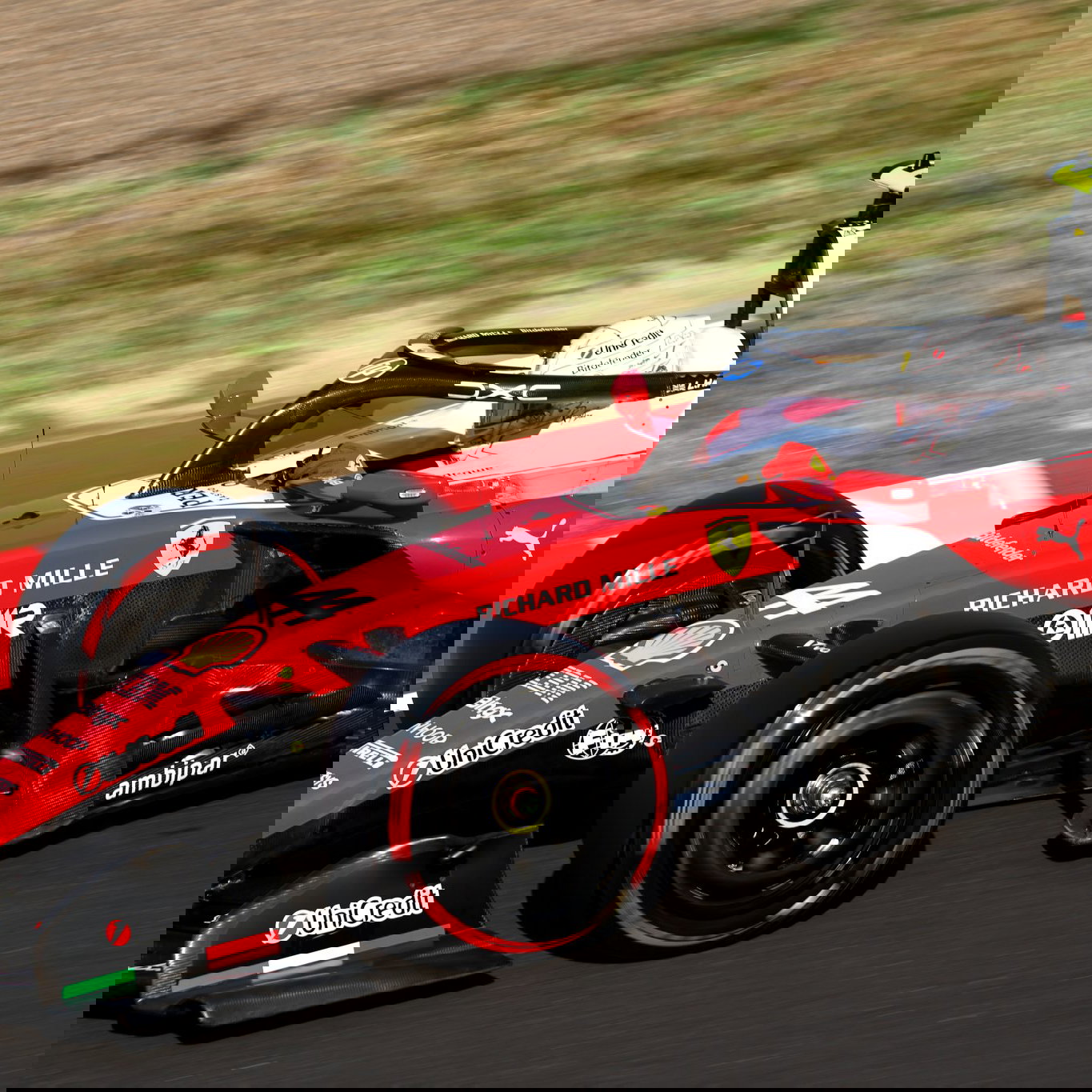 Ferrari finished fifth and sixth in both practice sessions