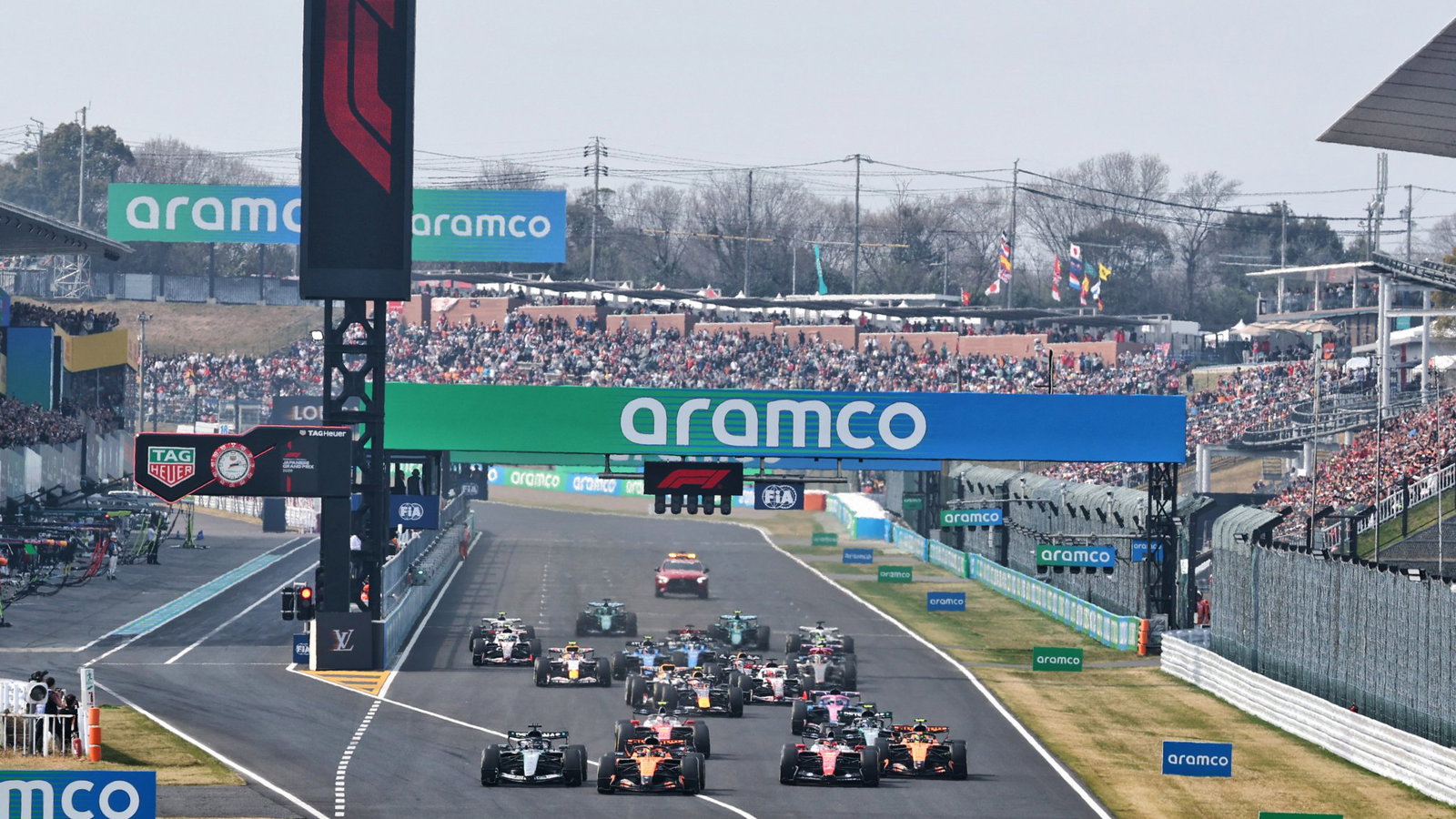 Antonelli immediately lost several places off the line