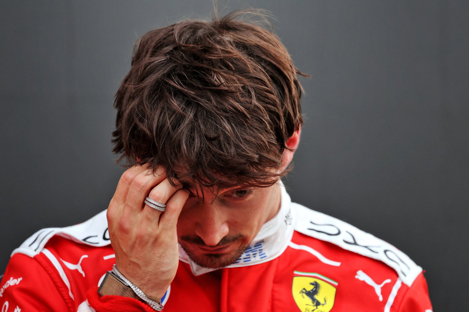 Leclerc says Ferrari's "main weakness" is its power unit 