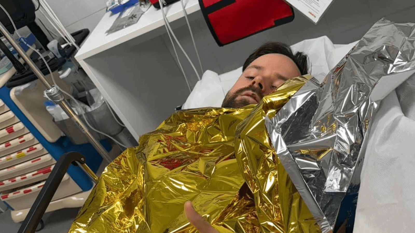 Jules Gounon was taken ill after the race